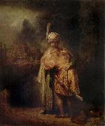 Rembrandt, David-s Farewell to Jonathan
